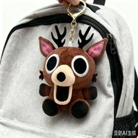 Kawaii 99 Nights in The Forest Deer Plush Toys Movie Stuffed Animals Deer Plush Keychain Fans Birthday Toys Halloween Gifts