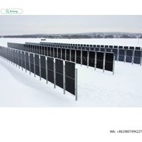 Kseng Vertical Solar Fence Farm Solar Power System with Ground Mount Solar Panel