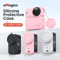 aMagisn Silicone Case Kit for DJI OSMO NANO , Precise Cutouts , Detachable Design & Anti-Lost Rope NANO Protective Accessories
