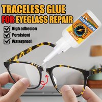 Eyeglass Repair Glue,50g Extra Strong Clear Adhesive, Instant Bonding for Glasses Frame, Lens & Sunglasses, Waterproof & Durable