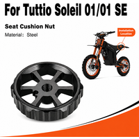 AliExpress JFGRACING For Wish 01 Tuttio Soleil 01 01SE Seat Knob Saddle Screw Nut Motorcycle Accessories Electric Dirt Bike Motorbike Replacement CNC