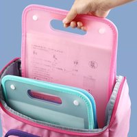 Hot Sale 13 Pocket File Folders Portable A4 Letter Size Macaron Color Accordian Document Organizer Classroom Office Home Storage
