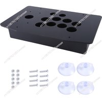 Arcade Joystick Acrylic Panel Case For Arcade Game Machine DIY Can Be Installed Joystick Button For Retro Video Game Durable