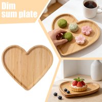 Wooden Heart-shaped Food Plates, Creative Snack Tray, Home Charcuterie Plates, Party Supplies, Festive Atmosphere