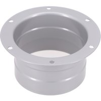 1Pcs 75-250mm Adapter Flange Connection Flange Adapter Gray Metal Vent Pipe Wall Window Ventilator Home Ventilation Systems