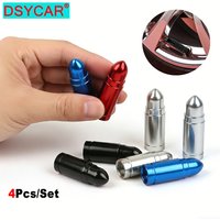 4PCS Tire Valve Stem Caps, Corrosion Resistant, Universal Stem Covers for Cars Trucks Motorcycles SUVs and Bikes