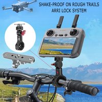 AliExpress NONE For DJI RC2/RC Remote Controller Screem Mount Hook Buckle Bracket Bike Handlebar Clip Transmitter Stand Safety Neck Strap 1/4