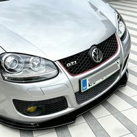3PCS Gloss Black Maxton Style Car Front Bumper Lip Splitter For Volkswagen Golf 5 MK5 GTI 2005-2008 Bumper Cover Trims Body Kits