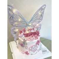 Bella Princess Birthday Cake Decoration Embroidery Ballet Skirt Girl's Gift White Angel Ornament Stand Black