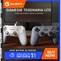 GameSir Tegenaria Lite T3 Lite Wired Game Controller With Hall Effect Sticks 1000Hz Polling Rate Retro Design for PC Switch IOS