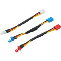 10Pcs/lot Fan Resistor Cable 3 / 4 Pin Male to 3 / 4Pin Female Connector Reduce PC CPU Fan Speed Noise Resistor Slow down Cables