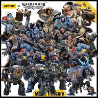 JOYTOY Warhammer 40K Space Wolves Leman Russ Ragnar Fell-Hand Arjac Rockfist Terminator Slayer Pack MK III Intercessor Jorin Toy
