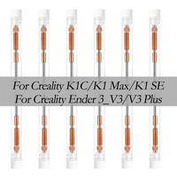 For Creality K1 Series Hardend Steel Nozzle Kit 0.4mm Titanium All-Metal Hotend for K1/K1C/K1 Max High-Speed Printing For Ender