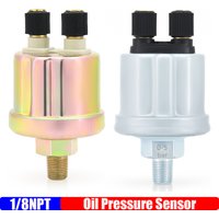 Universal Vdo Oil Pressure Sensor 0-5Bar 0-10Bar 1/8NPT Generator Part 10Mm Crew Plug Alarm Pressure Sensor Oil Pressure Sensing