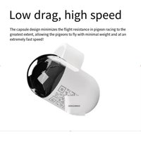 2026new 4G network mini real-time racing pigeon training GPS locator,Bluetooth/WiFi IP68waterproof outdoor flying pigeon locator