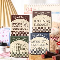 30 pcs Uppercase Letters & Symbols Wooden Stamps for DIY Handmade Album Scrapbooking Supplies