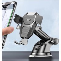 Car Sucker Phone Holder Mount Stand Portable Phone Stand Extension Arm Mobile Phone Support For iPhone 16 Xiaomi Huawei Samsung