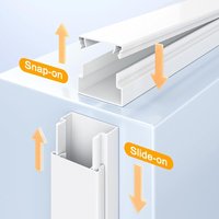 PVC Cable raceway Self-Adhesive Wire Protection Strip Insulation Cord Protection Cover Wear Resistant Prevent Trip Organizers