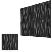 3D Wall Panels 30 Pack, 11.8" x 11.8" (29 Sq.ft) PVC Wall Panels, Glue Up Wall Decor for Living Room, Bedroom, Office