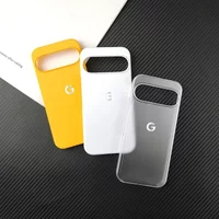 Colorful Simple Frosted Matte PC Slim Case for Google Pixel 11 10 9 Pro XL 10A 9A 8 7 Pro Smooth-Touch Half-pack Anti-Drop Cover