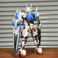 In Stock Hg 1/144 Aerial Xvx-016 Mercury Witch Mech Assembly Model Kit Action Figures Boy Puzzle Toy Desktop Decoration Gift