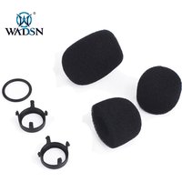 Tactical Headphone's Accessories MIC Sponges Replacement Parts For Series Headset Microphone Sponge Set WZ160