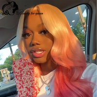 For Black Women Minimal Shedding Fluffy Loose Curly Wig Colored Wig Wear And Go Cheap Bob Wigs Curly Human Hair Wig Comfortable