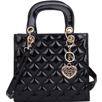 Diamond Stripe Women Handbag Female Luxury Designer Crossbody Bag High Quality Leather Shoulder Bag Clutch Purse Brand Tote Bags