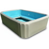 Inflatable Pool, 10cm 15cm 20cm Thickness Drop Stitch Pool, Heavy Duty DWF PVC Waterproof Blow up Pool, Portable Backyard Pool