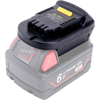 New ML18DL Lithium Battery Converter Adapter for Mil-Waukee 18V M-18 Li-Ion Battery To for Dewalt 20V Cordless Power Tools