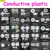 cltgxdd 1 Set Game Console Repair Parts Conductive Silicone Pads for GB GBA SP GBC NDSL New PS4 3DS PS3 Xbox 360 NDSi Soft Pads