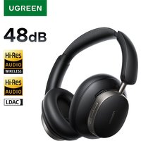 UGREEN Studio Pro 48dB ANC słuchawki bezprzewodowe nauszne słuchawki Bluetooth aktywne tłumienie szumów Hi-Res LDAC 120h czas odtwarzania