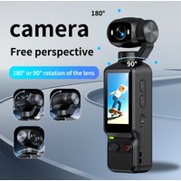 HD Vlogging Camera 180 Degree Rotatable For Vlog YouTube Tiktok Video Recording Entry Portable anti-shake Action Camera for gift