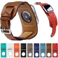 Cow Leather Strap for Apple Watch Band 45mm 41mm 49mm 44mm 46mm 42mm Bracelet Correa for iWatch 11 Ultra 10 9 8 7 6 5 SE 3 Belt