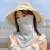 AliExpress Summer Full Face Sunscreen Mask for Women Driving and Cycling UV Resistant Scarf Face Mask Neck Protector Neck Cover