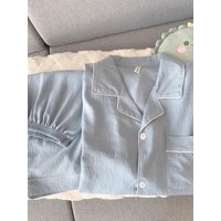 New 2026 Men's Short Sleeve Short Pants Summer Thin Cloud Cotton Home Clothes Set Youth Casual Lightweight Breathable Pijamas