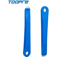 TOOPRE 2pcs Bicycle Tyre Lever Mountain Bike Metal Nylon Thickened Steel Core Tire Repair Tool