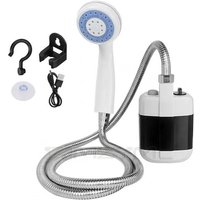 USB Rechargeable Portable Electric Shower Pump for Camping Outdoor Car Wash Gardening Pet Cleaning - Convenient Portable Shower
