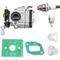 Carburetor Fit For Nakasaki 63CC,TB43,1E40F-5,BC52,BC520,CG430,CG520,430 BrushCutter Trimmer 2-Stroke Engine