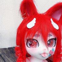 Premade Fursuits Head Dog Kigurumi Headpiece Furry Cosplay Costumes Animal Furries Partial Fursuit Lolita Party Full Head Mask