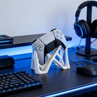 3D Printed Dual Game Controller Stand Holder Universal Gamepad Display Rack Gaming Desk Home Decor Creative Gift