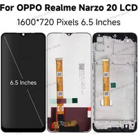 For OPPO Realme Narzo 20 RMX2193 Display Screen Replacement Parts 100% Tested LCD Display Touch Screen Digitizer Assembly