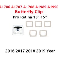 A1989 A1990 A1706 A1707 A1708 Letter keys Keycaps Hinges White Butterfly Clips For Macbook Pro 12" 13" 15" Keyboard Repair