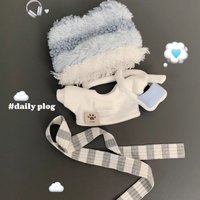 The New Fashion Puff Series 10cm Cotton Doll Clothes Normal Body Starfish Body Baby Clothes Cute High-value Suit Dress Up