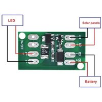 Automatic Solar Control Circuit Board 3.2/3.7/4/11.1/12V Fully Solar Panel Battery Charger Universal Solar Charging Controller