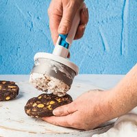 1PC Stainless Steel Ice Cream Scoop Spoon, Reusable DIY Homemade Ice Cream Making Tool