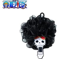 One Piece Figure Brook Skull Bath Puff Anime Creative Interesting Bathroom Supplies Gifts