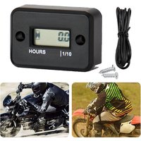 HOUR METER WATERPROOF TIMER FOR MX MOTORCYCLE KTM ENGINE ATV SCOOTER BIKE QUAD
