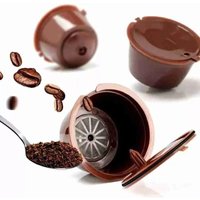 Reusable Coffee Capsule Compatible with Nespresso Machines Refillable Coffee Pod with Stainless Steel Mesh Filter Eco-Friendly