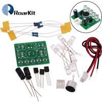 Electronic Funny Kit Voice Control Melody lamp LED Melody Light DIY Production Suite Learning Electronic Kits PCB laboratory